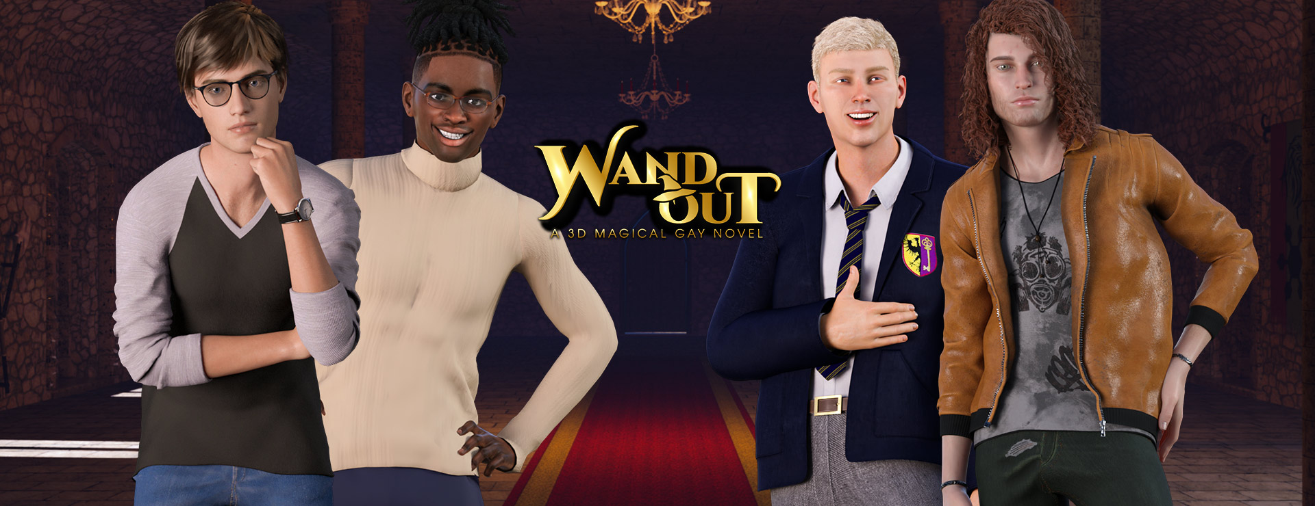 Wand Out - ビジュアルノベル ゲーム
