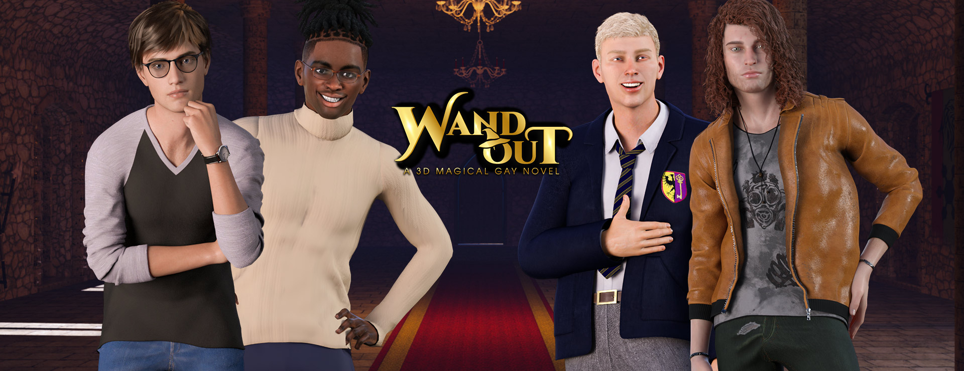 Wand Out - Visual Novel Game