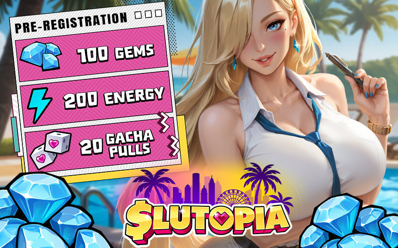 《Slutopia》預先註冊獎勵