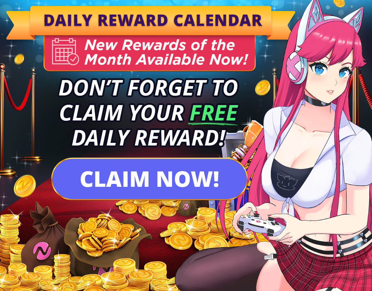 Daily Rewards Calendar